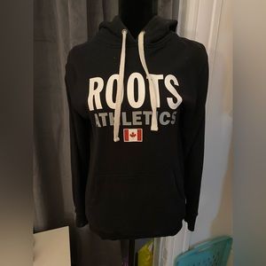 Roots Athletics black hoodie XXS/USED